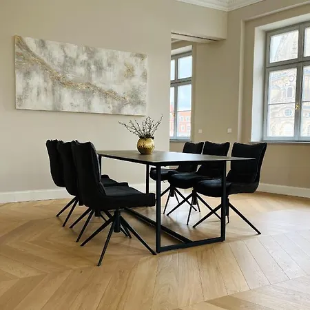 Luxury / 3-raum-suite An Der Frauenkirche / 6 شقة دريسدن